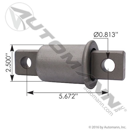 Automann Bushing - Rear Spring, Front, MR782 MR782